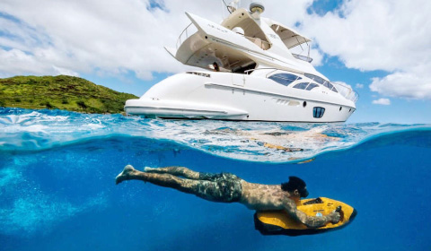 Snorkeling & Seabob with Lunch Captain Bruce